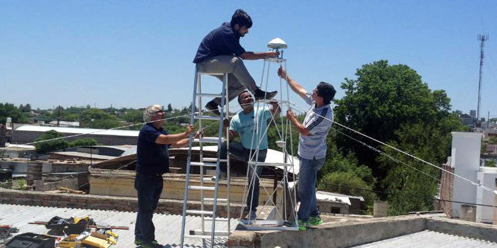 INSTALACIÓN DE UNA NUEVA ESTACIÓN GNSS EN SANTIAGO DEL ESTERO EN OJO DE AGUA